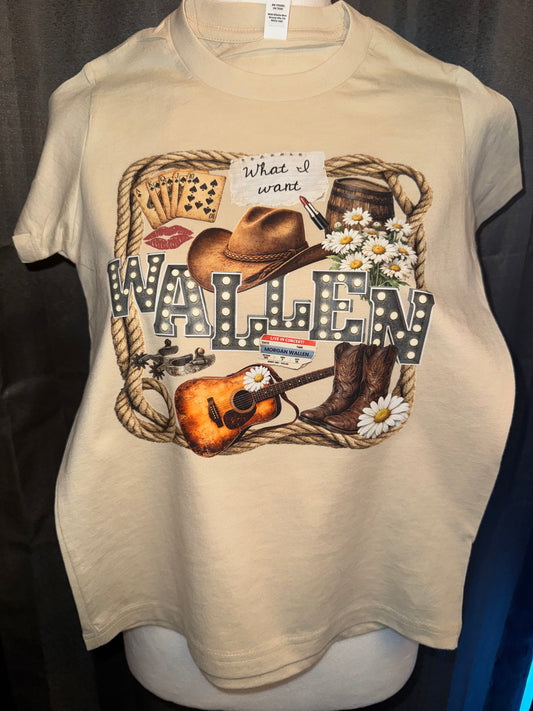 Morgan Wallen youth small t-shirt